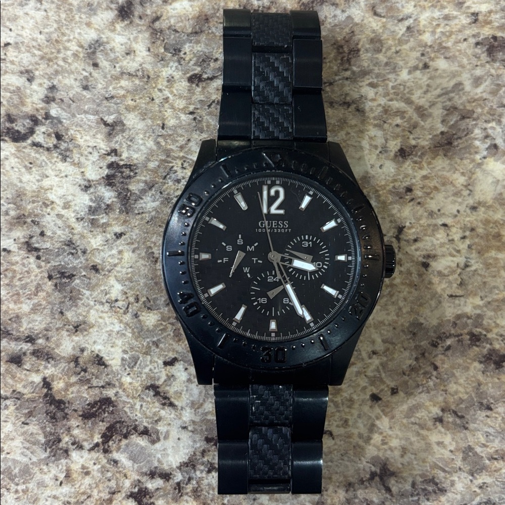 Guess Black Multifunctional Watch